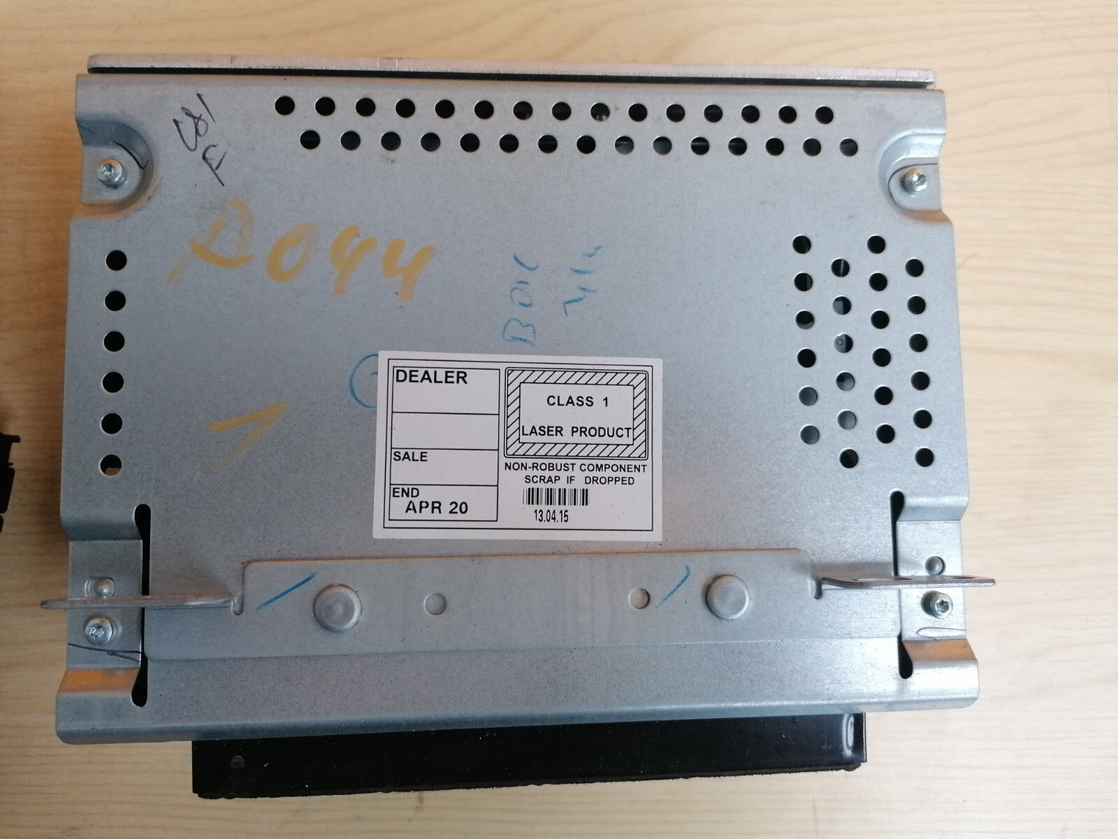 FORD ECOSPORT 2015 MULTI MEDIA DISPLAY HEAD UNIT CONTROL PANEL SET DN1T18B955 - Image 2