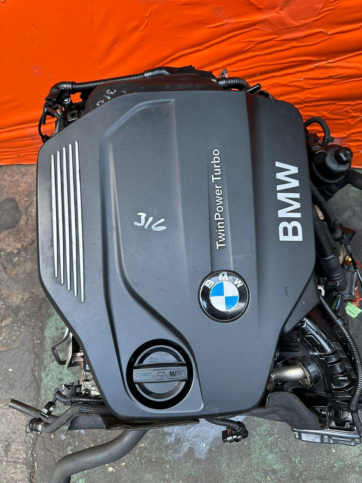 ✅BMW 118D F20 2.0 Diesel 2015 B47D20U0 Engine Complete Warranty A316 - Image 7