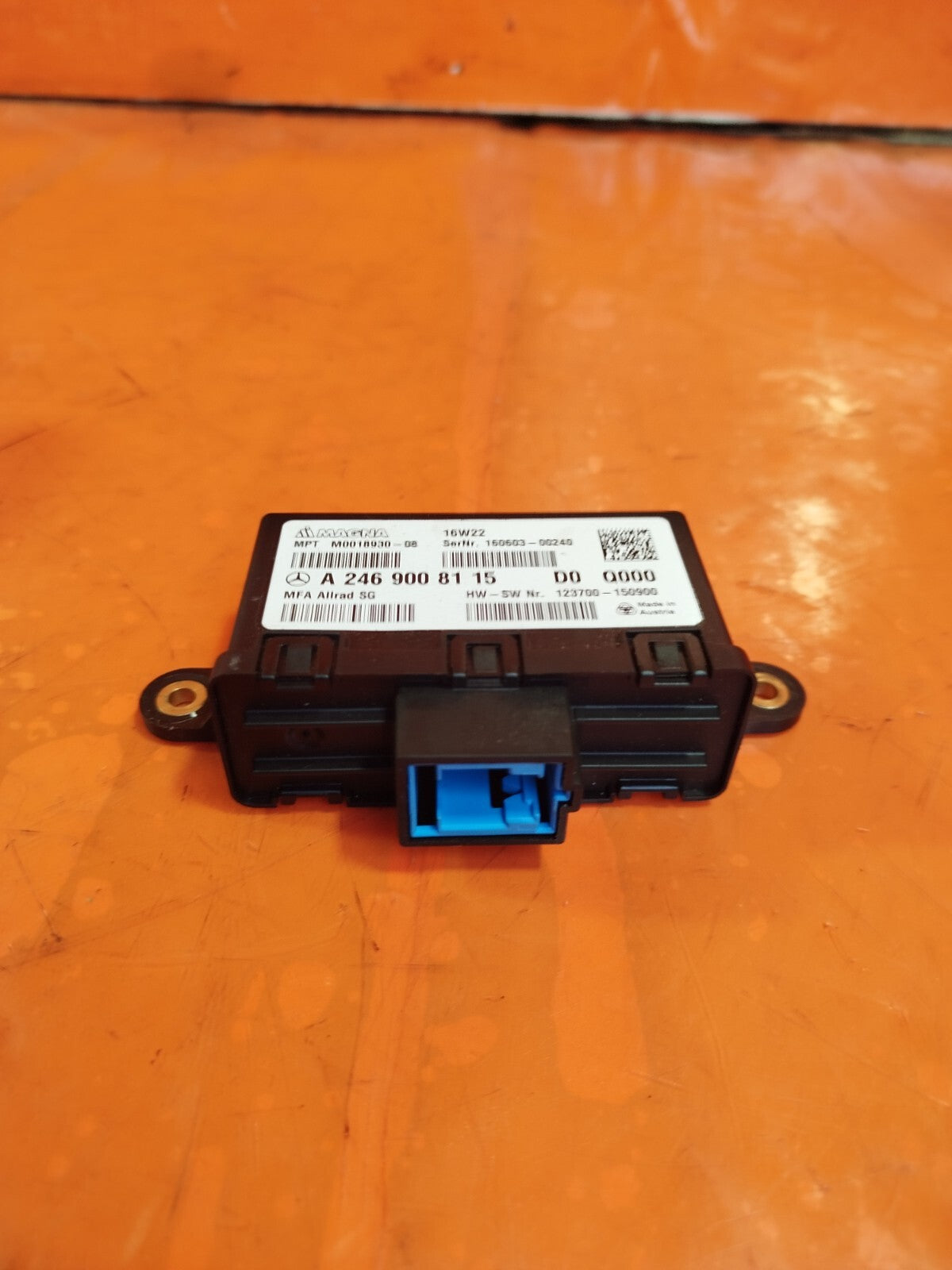 ✅MERCEDES CLA GLA W176 W246 TRANSFER CASE CONTROL MODULE ECU A2469008115 xAA - Image 4