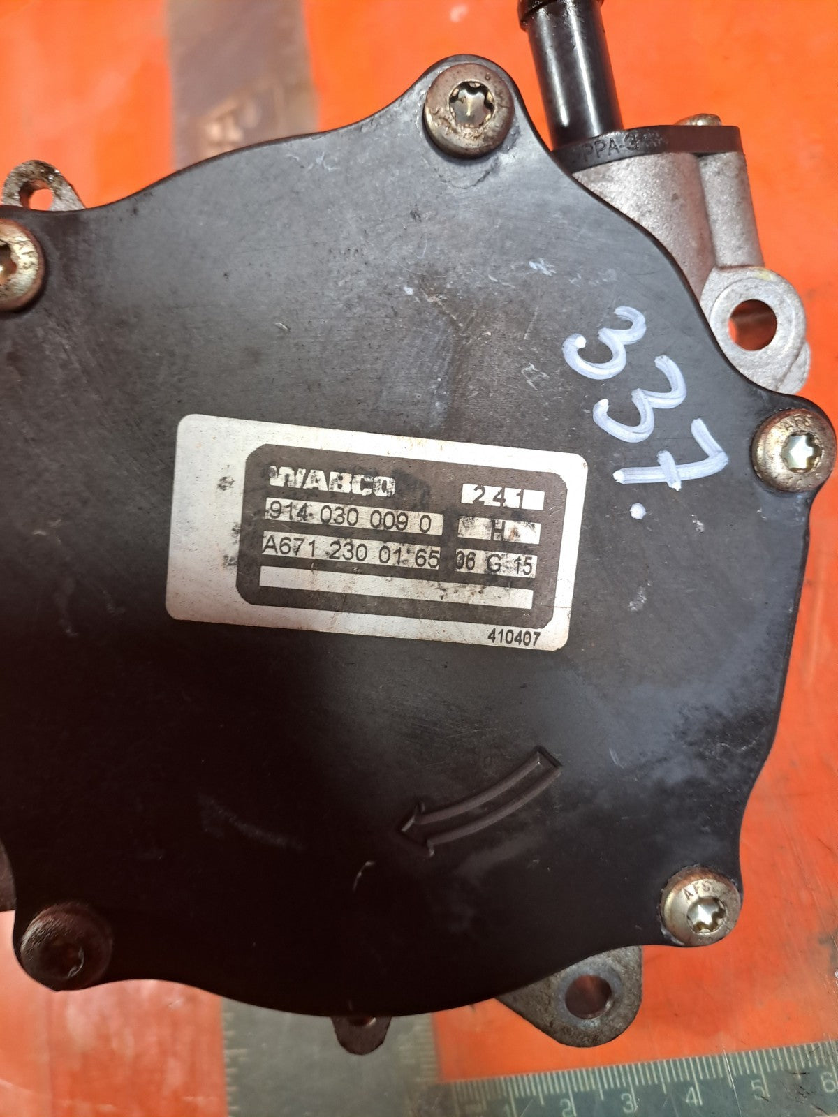 ✅SSANGYONG KORANDO 2.2 DIESEL 2015 D22DTF BRAKE VACUUM PUMP A6712300165 Warranty - Image 7