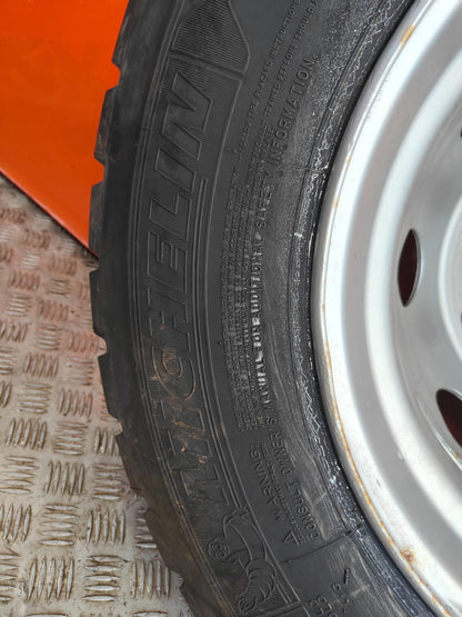 ✅2003 VOLVO FL 5.5D REAR ALLOY WHEEL WITH TYRE 265/70 R19.5 + WARRANTY A324 - Image 9