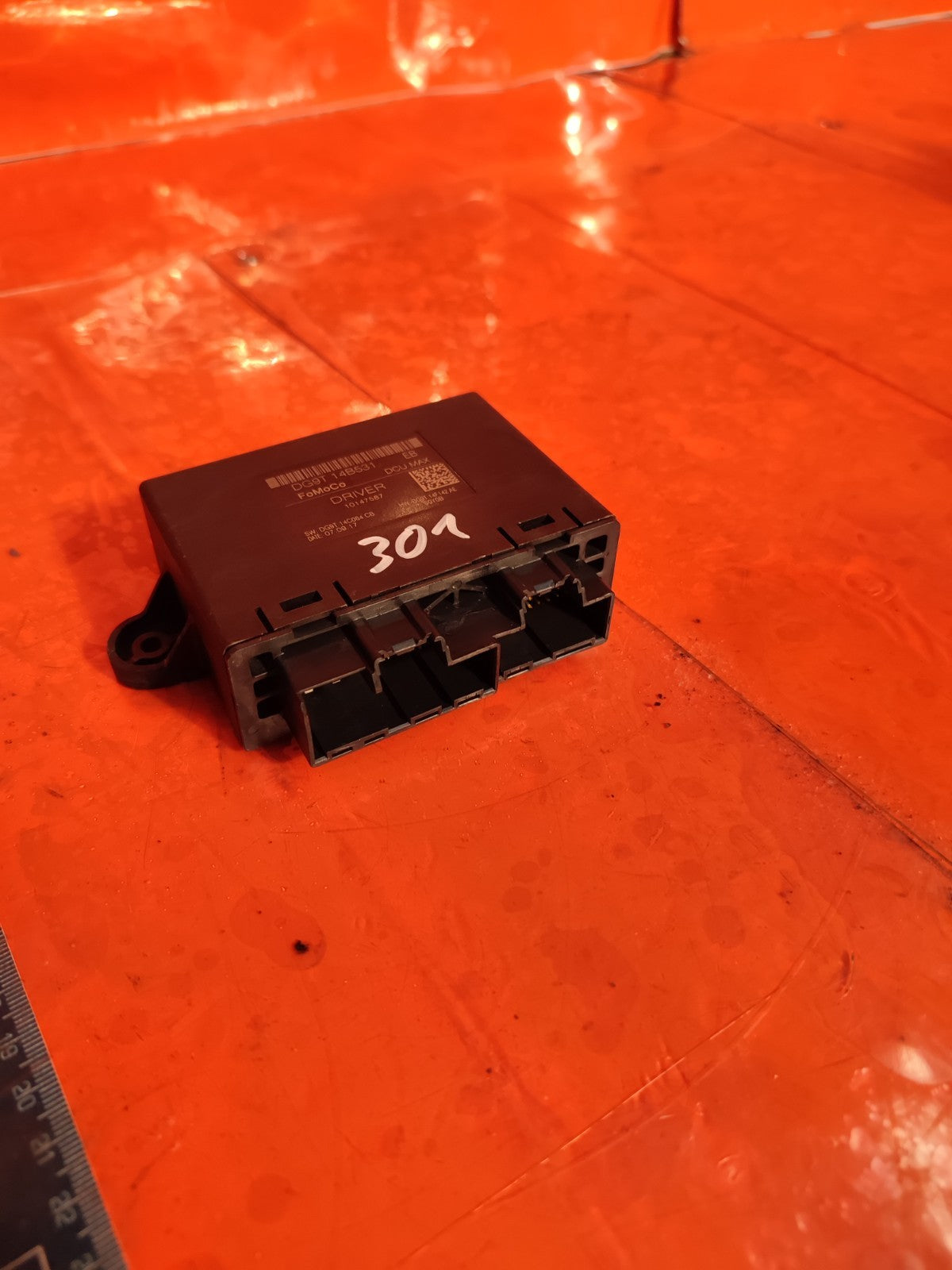 ✅2018 FORD GALAXY ZETEC DOOR CONTROL MODULE FRONT RIGHT DG9T14B531EB + WARRANTY - Image 2