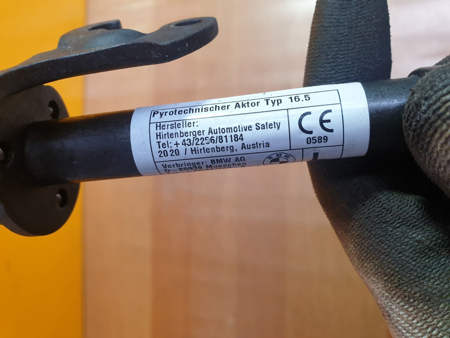 ✅2020 MINI COOPER F56 1.5P LEFT BONNET HINGE ACTUATOR 7300581 + WARRANTY A156 - Image 7