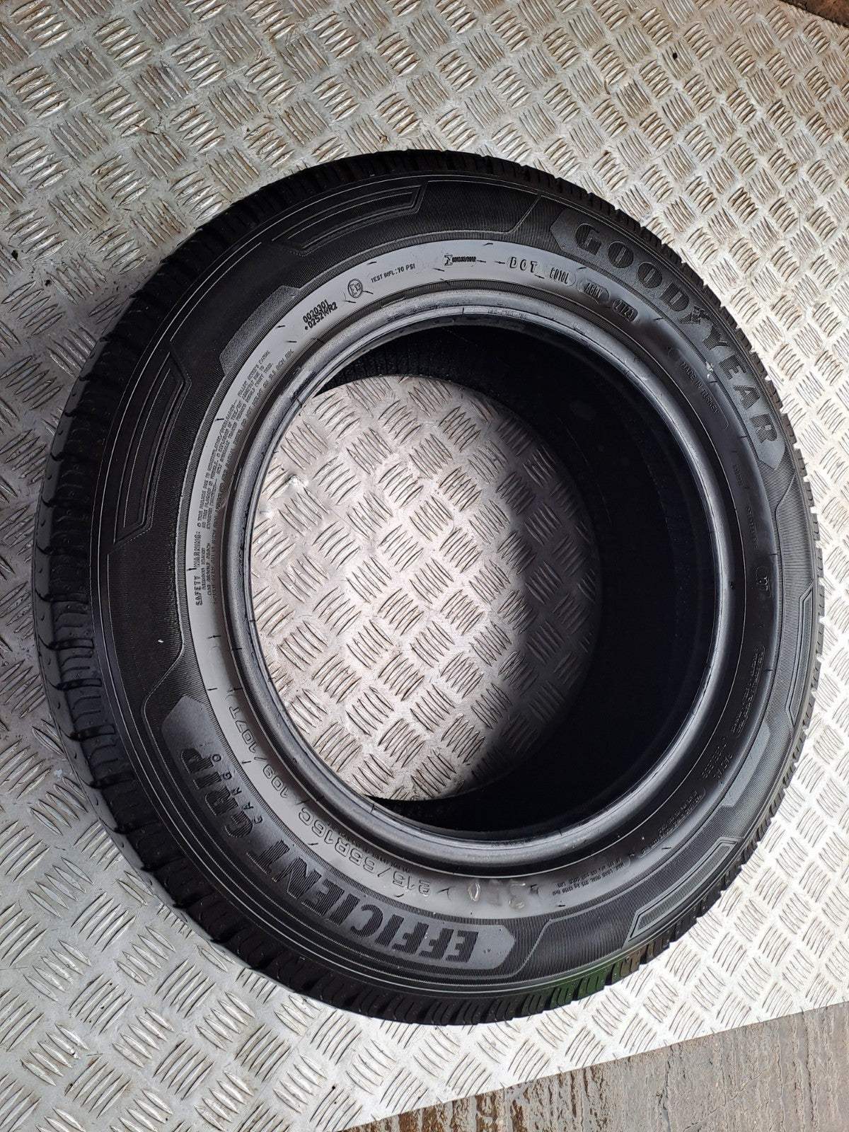 ✅2013 FORD TRANSIT CUSTOM GOODYEAR TYRE 215/65 R16 + WARRANTY A350 - Image 10