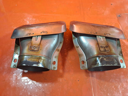✅2016 MERCEDES GLA X156 REAR EXHAUST COVER TIP PAIR A1564900127 A1564900027 A334 - Image 9