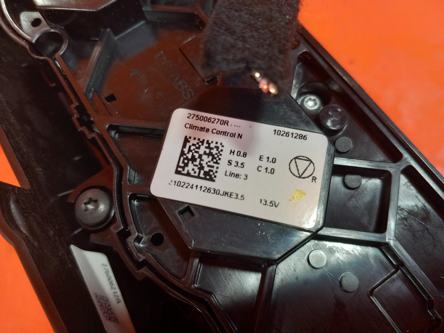 2024 Dacia Jogger External Heater Control Panel 275006270R Warranty A391 - Image 12