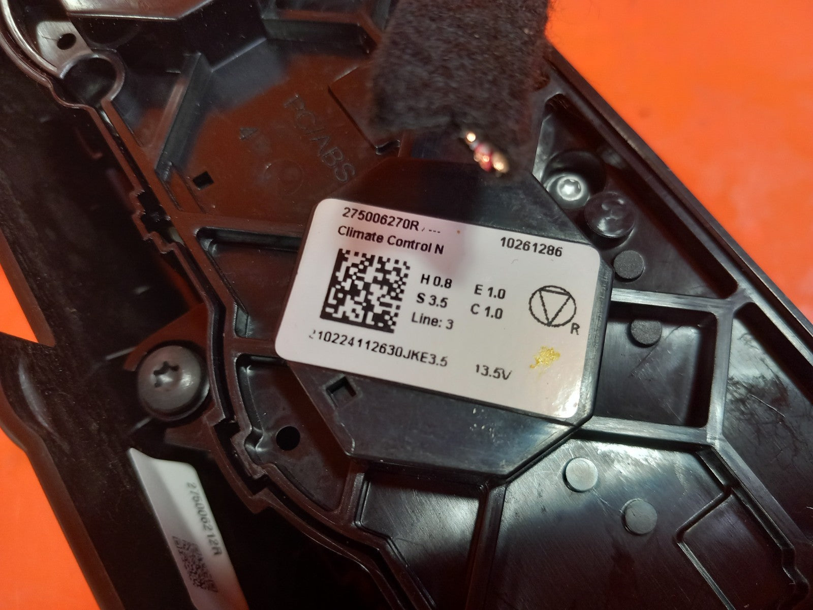 2024 Dacia Jogger External Heater Control Panel 275006270R Warranty A391 - Image 12
