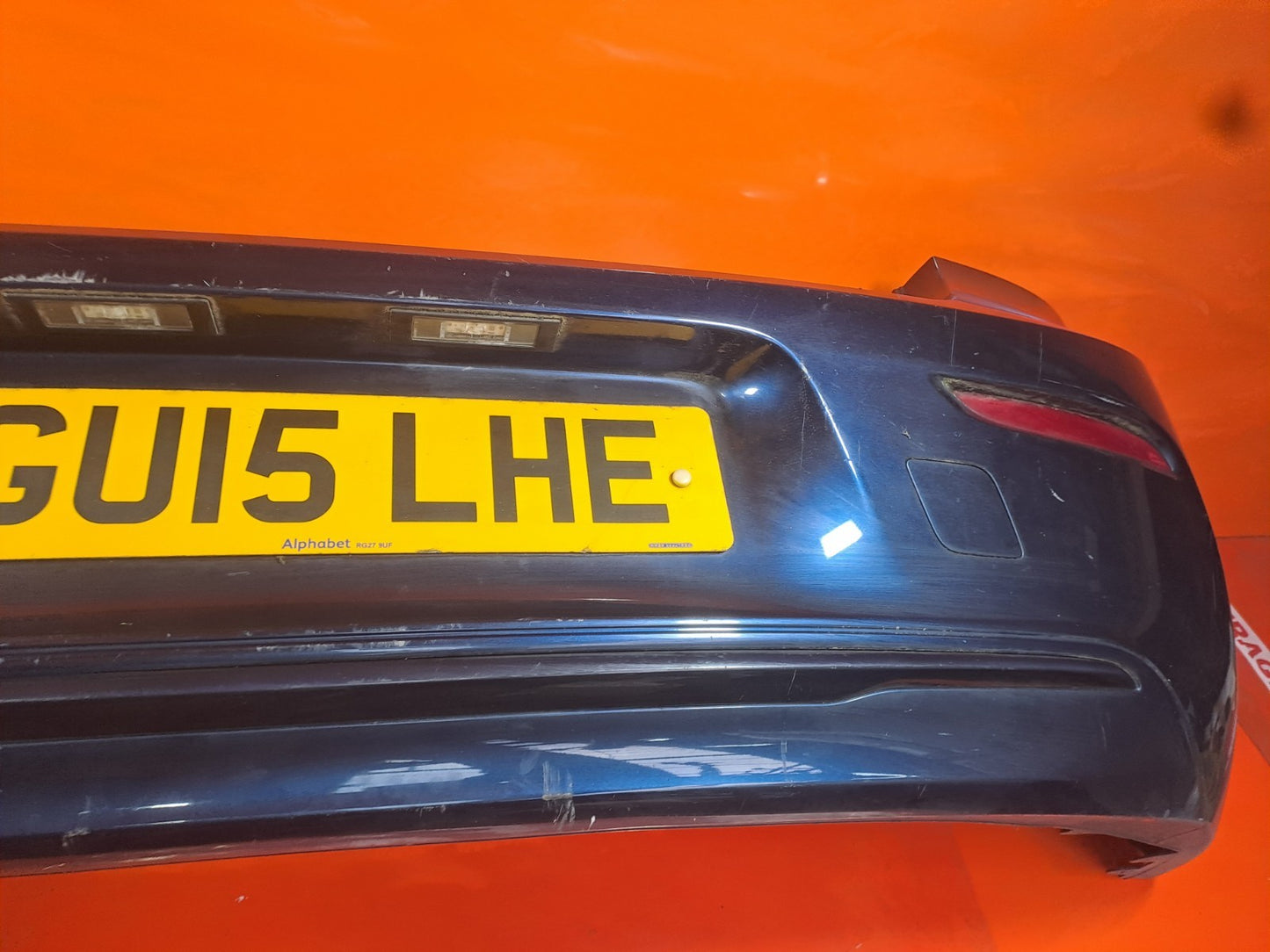 ✅BMW 118D F20 2.0 Diesel 2015 Rear Bumper Blue Scratches A316 - Image 5
