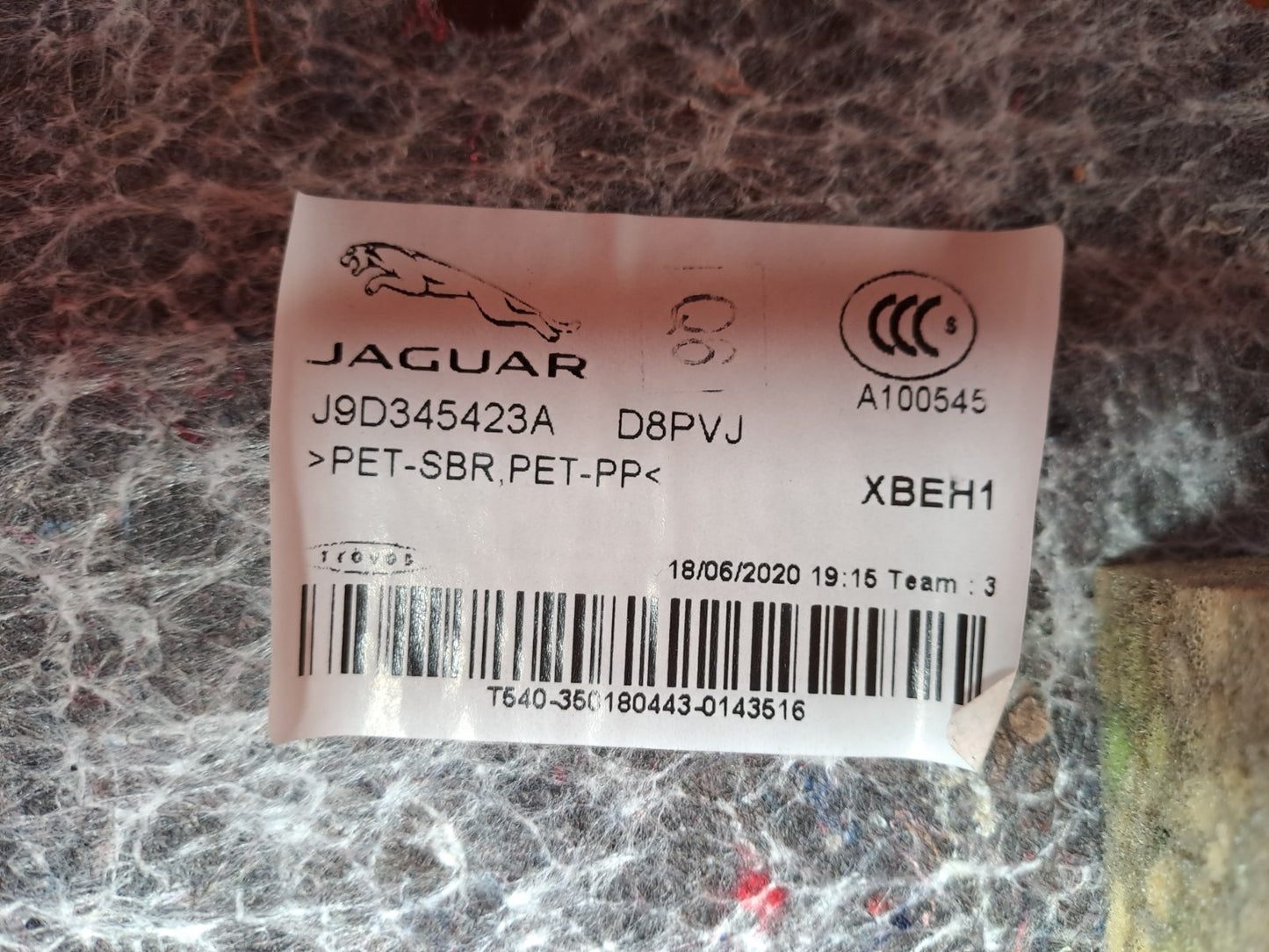 ✅2020 Jaguar I-Pace X590 Interior Boot Trim Left J9D345423A + Warranty A375 - Image 9