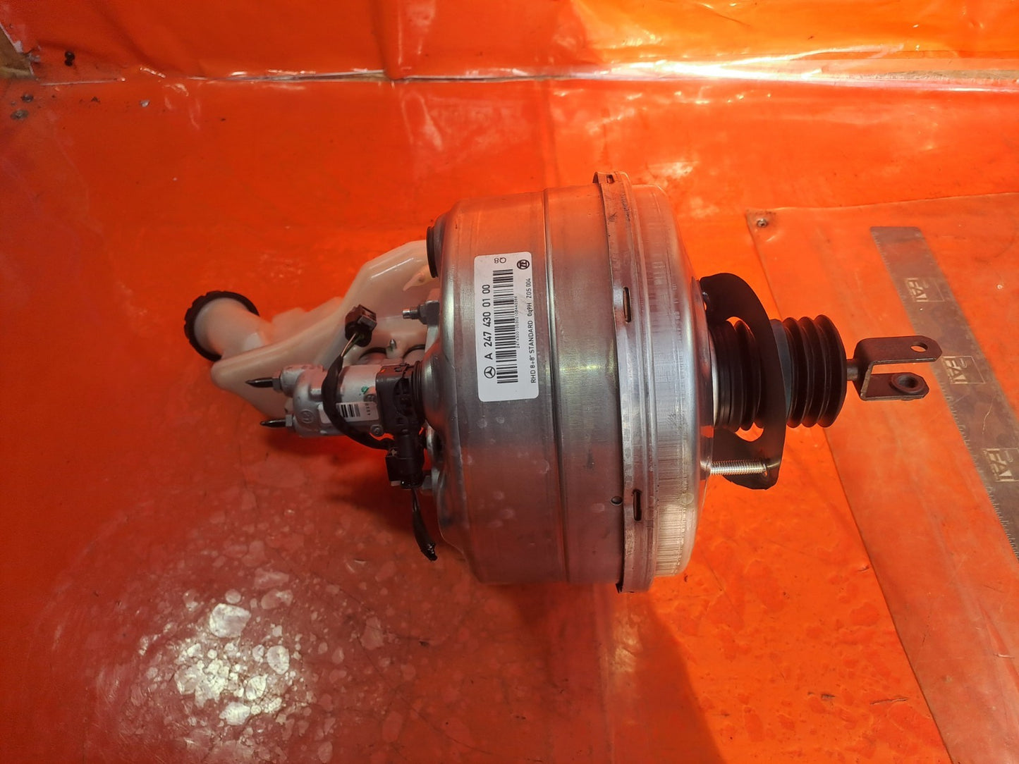 ✅2021 MERCEDES CLA C118 AMG LINE BRAKE SERVO & MASTER CYLINDER A2474300100 A358 - Image 9