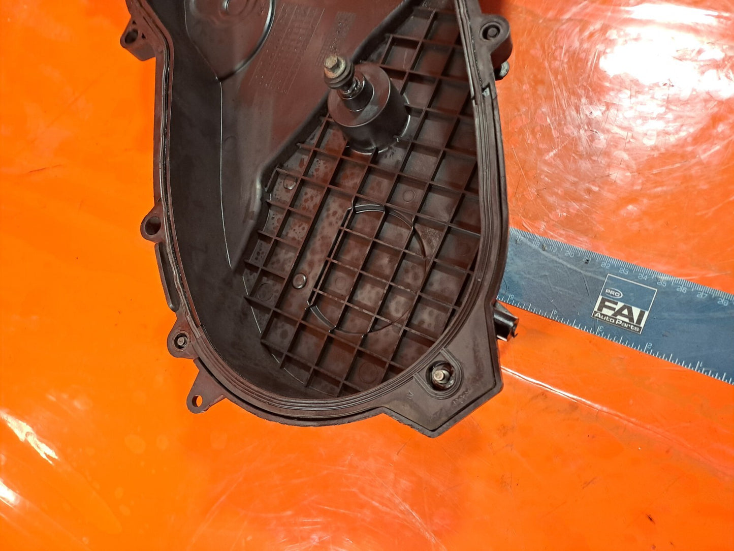 ✅2010 LAND ROVER DISCOVERY 4 L319 FRONT TIMING BELT COVER 4H2Q-6019-AK A265 - Image 11