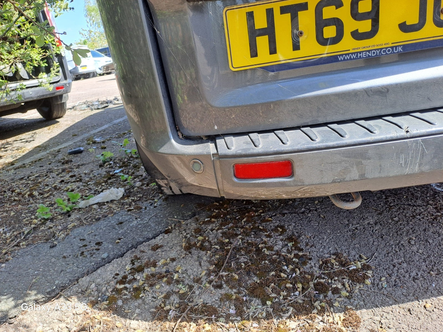 ✅2019 Ford Transit Custom Rear Bumper Grey + Warranty A383 - Image 5