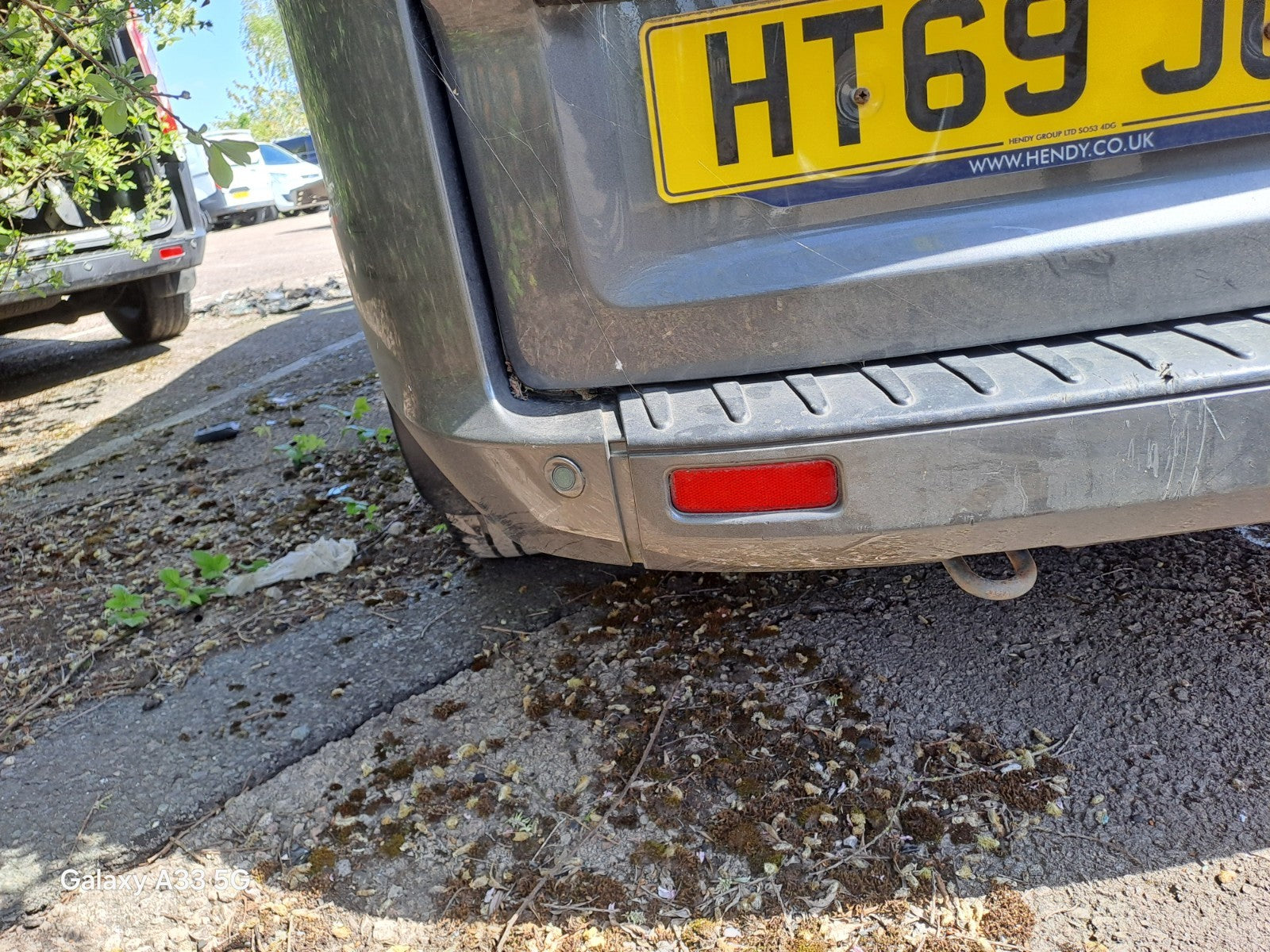 ✅2019 Ford Transit Custom Rear Bumper Grey + Warranty A383 - Image 5