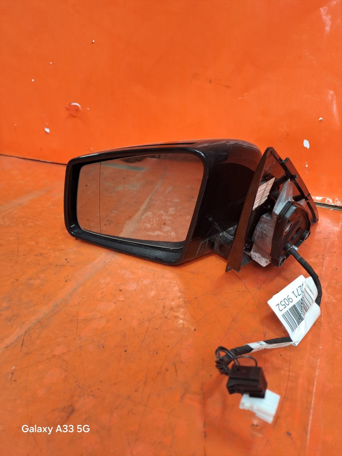 ✅2013 MERCEDES E CLASS W212 FRONT LEFT WING MIRROR BLACK 197 + WARRANTY A271 - Image 4