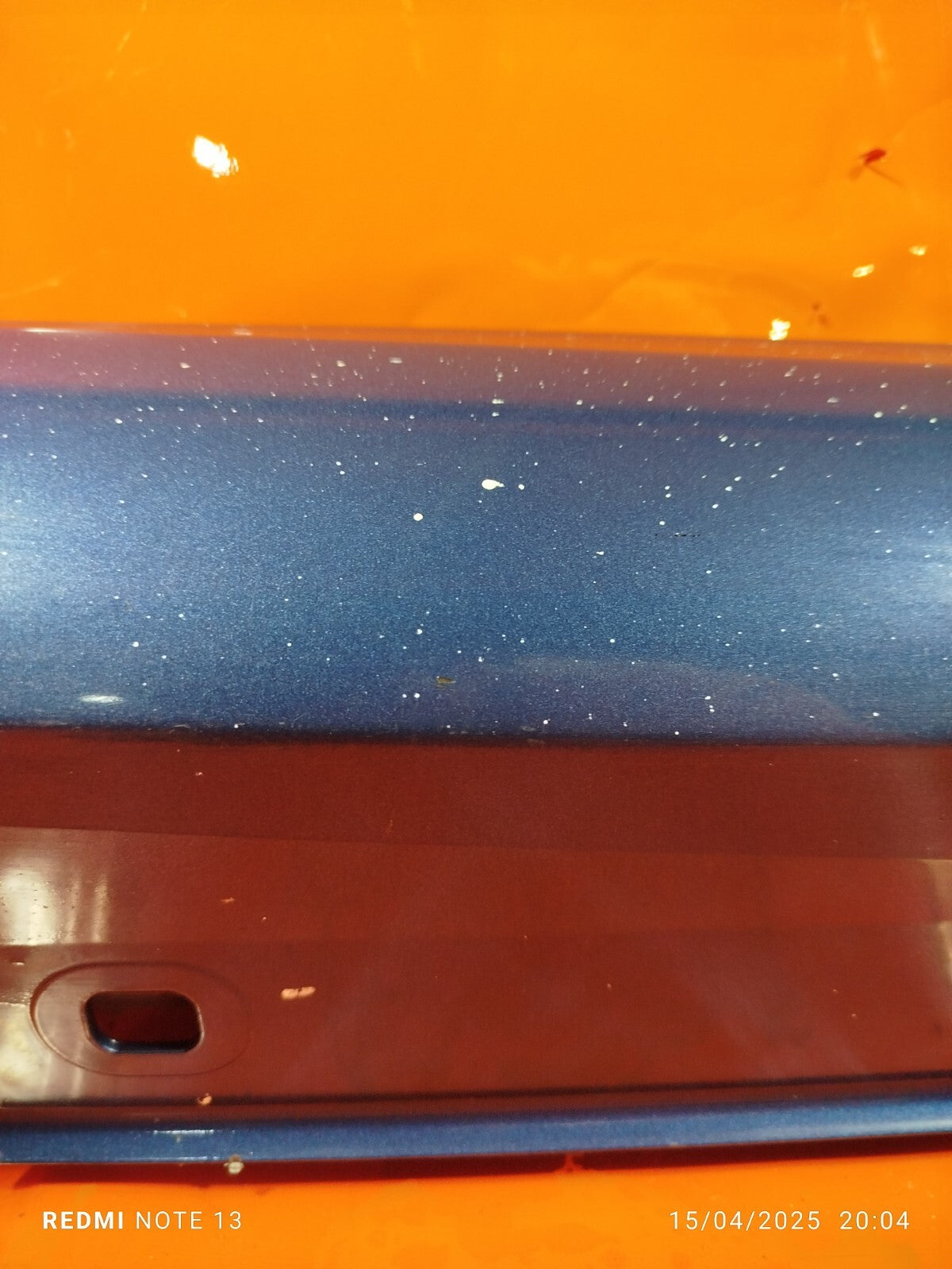 ✅MERCEDES B180 W246 2014 RIGHT DRIVER SIDE SILL SKIRT BLUE A2466900340 A038 - Image 10