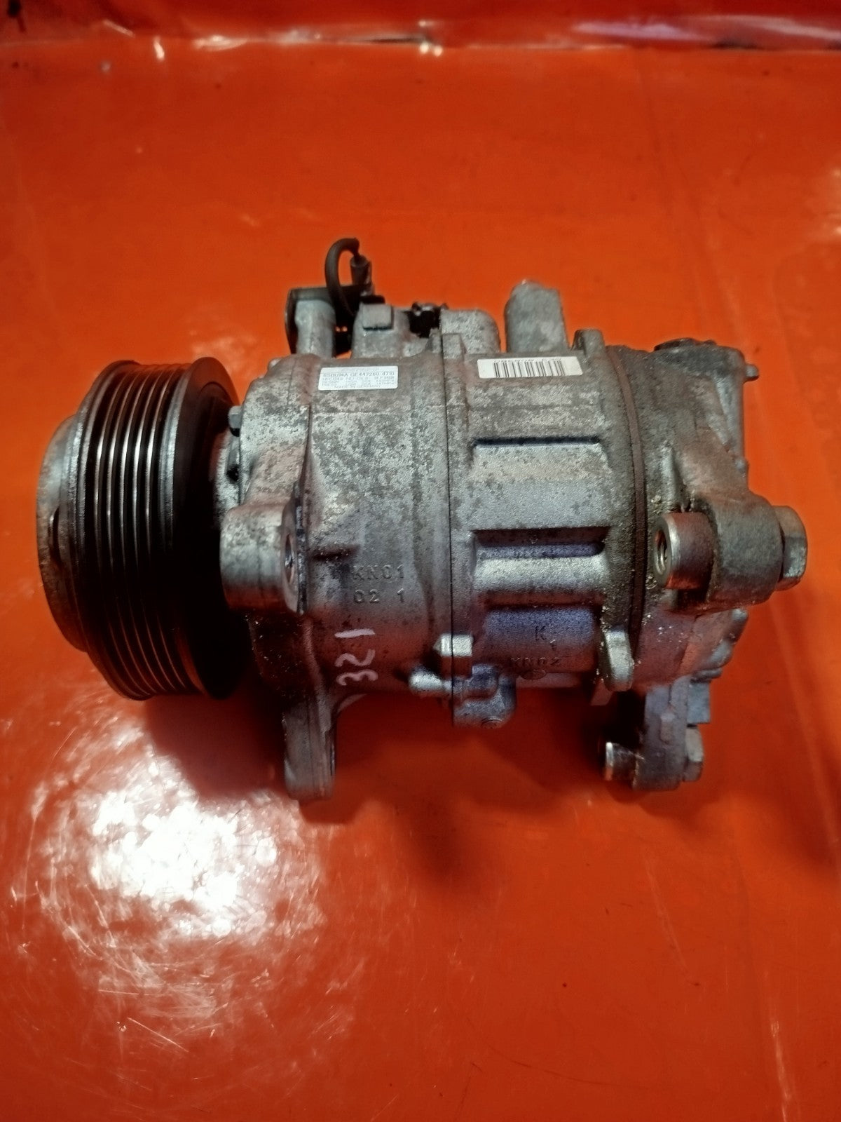 ✅BMW F30 320D 2.0 DIESEL 2012 N47D20O1 A/C AIR CON COMPRESSOR PUMP 9223694 A321 - Image 6