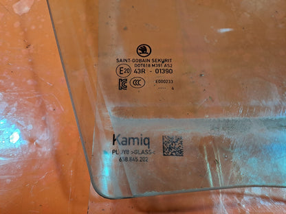 ✅SKODA KAMIQ Se 1.5 PETROL 2024 FRONT RIGHT DOOR WINDOW GLASS 658845202 A319 - Image 10