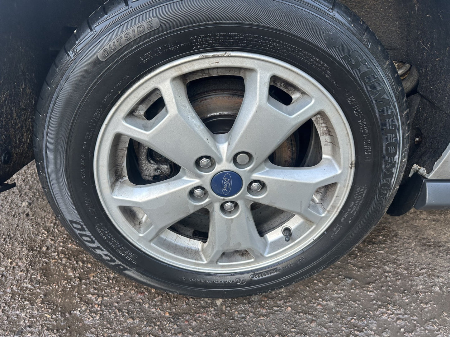 ✅2017 FORD TRANSIT CONNECT ALLOY WHEEL & TYRE 205/60 R16 + WARRANTY A369 - Image 1