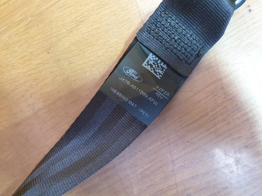 ✅2018 FORD FOCUS MK4 REAR LEFT SEAT BELT JX7B-A611B69-AFW 636031500E + WARRANTY - Image 2