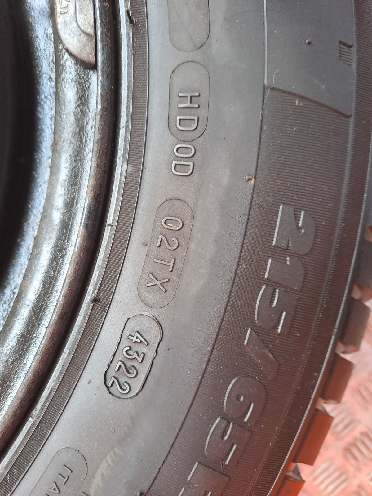 ✅Ford Transit Custom Steel Wheel with Tyre x2 215/65 R16 5.26 mm + Warranty xAA - Image 7