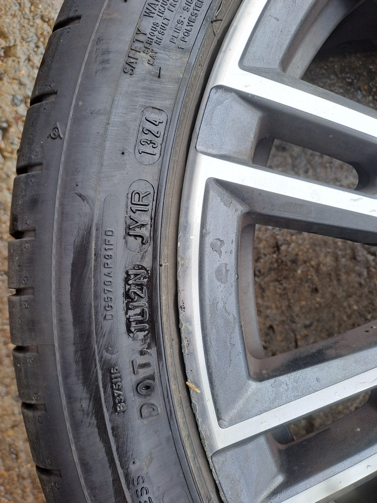 ✅2021 BMW 3 Series G20 M Sport Alloy Wheel With Tyre 255/40 R18 8089891 A357 - Image 8