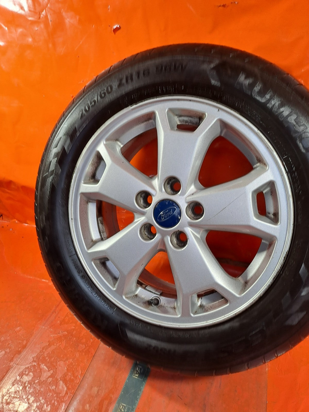 ✅2015 FORD TRANSIT CONNECT V408 ALLOY WHEEL WITH TYRE 205/60 R16 DT11-AC A355 - Image 8