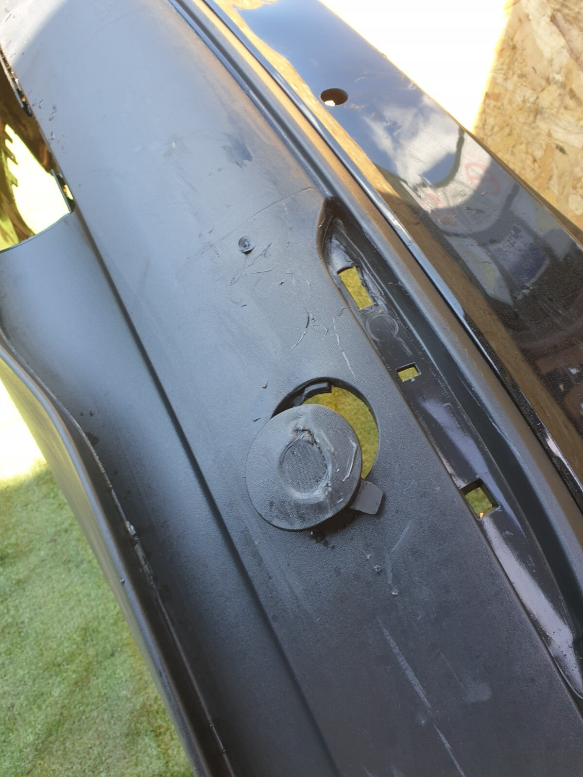 TESLA MODEL Y 2020-2024 REAR BUMPER BLACK Damaged xAA - Image 6