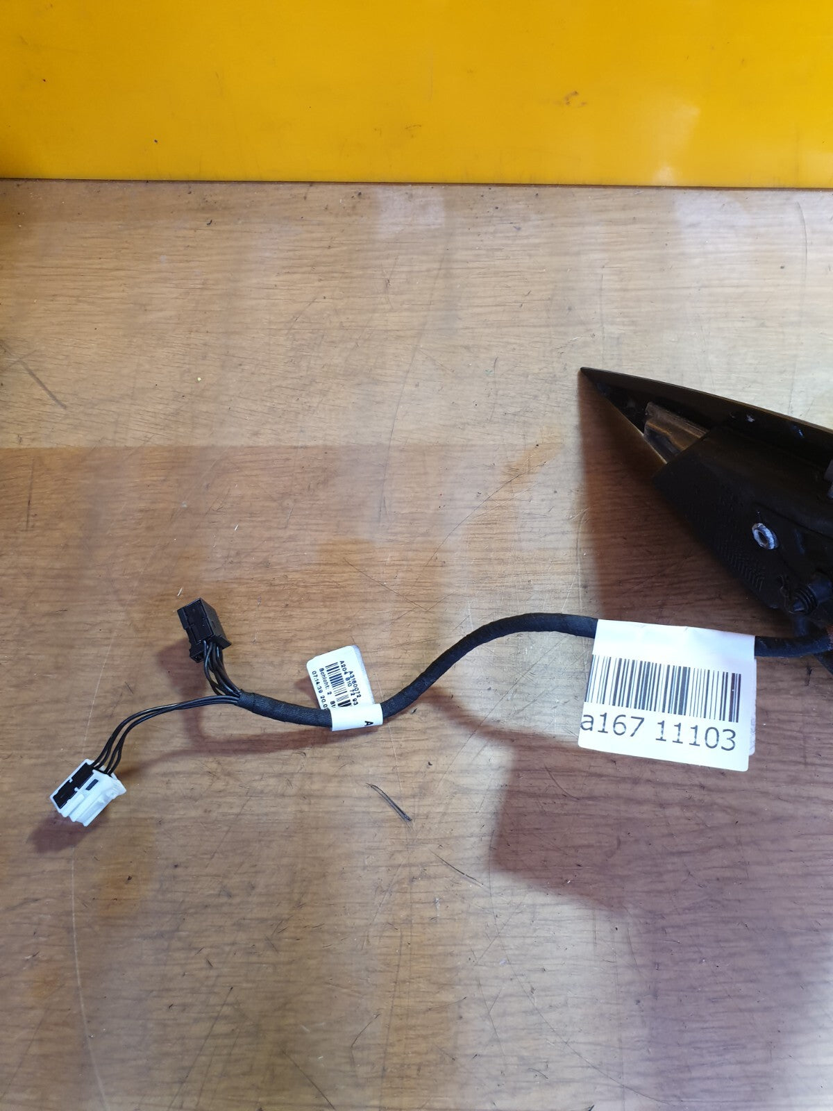 ✅2013 MERCEDES C CLASS W204 2.1CDI FRONT RIGHT WING MIRROR BLACK 197 + WARRANTY - Image 4
