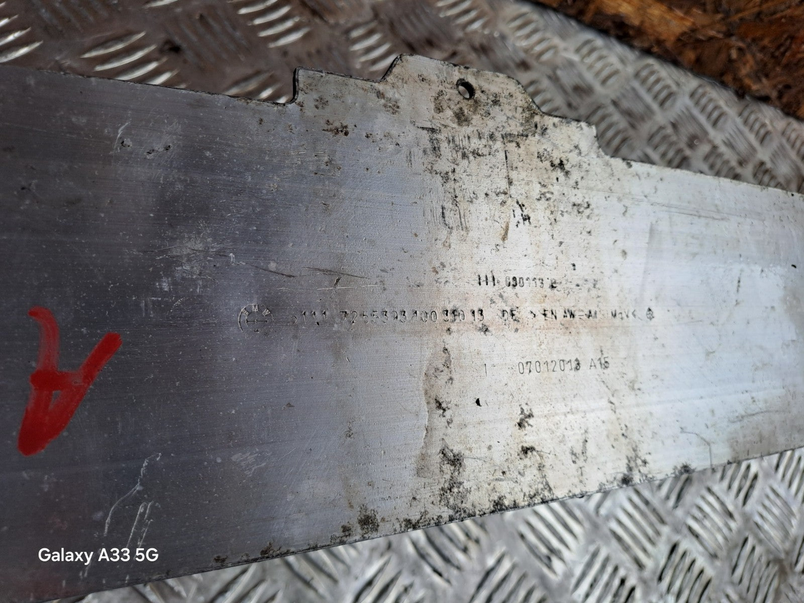 ✅BMW F21 116D 1.6 DIESEL 2013 FRONT BUMPER REINFORCEMENT CRASH BAR 7255393 - Image 11