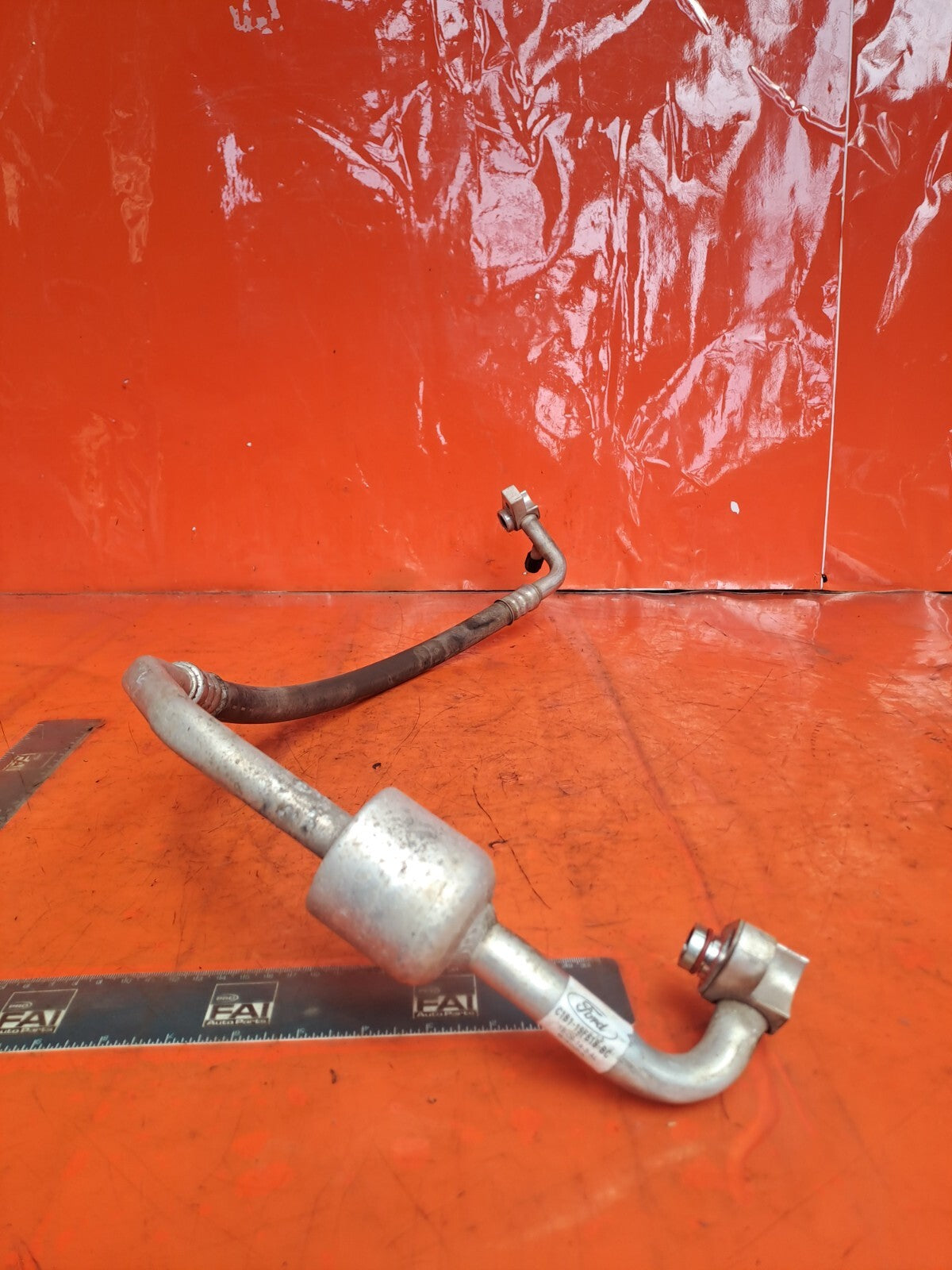 ✅2014 FORD B-MAX TITANIUM 1.0P AC AIR CON CONDITIONING PIPE C1B1-19F618-BC A285 - Image 1