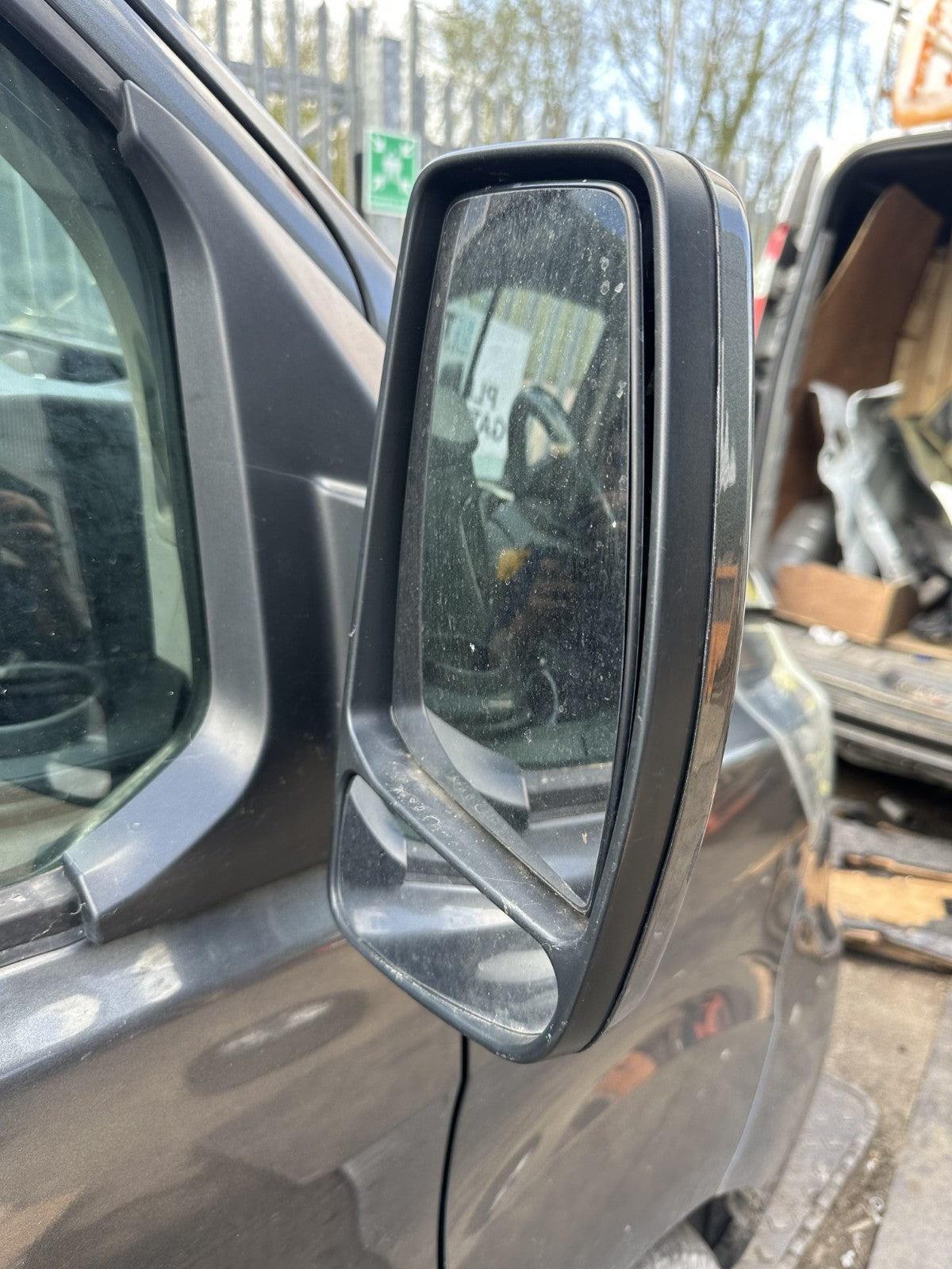 ✅2019 Ford Transit Custom Front Right Wing Mirror Grey + Warranty A376 - Image 7
