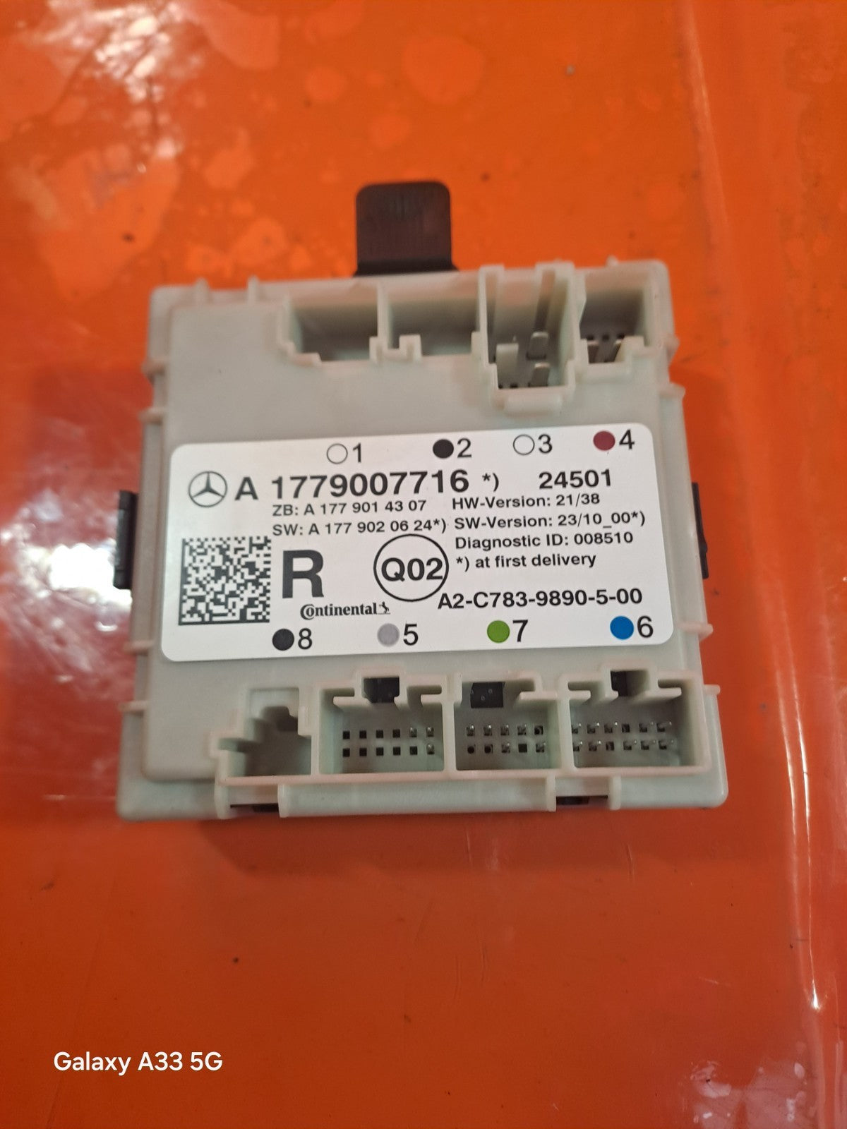 ✅2025 MERCEDES A CLASS W177 DOOR CONTROL UNIT MODULE REAR LEFT A1779007716 A311 - Image 2