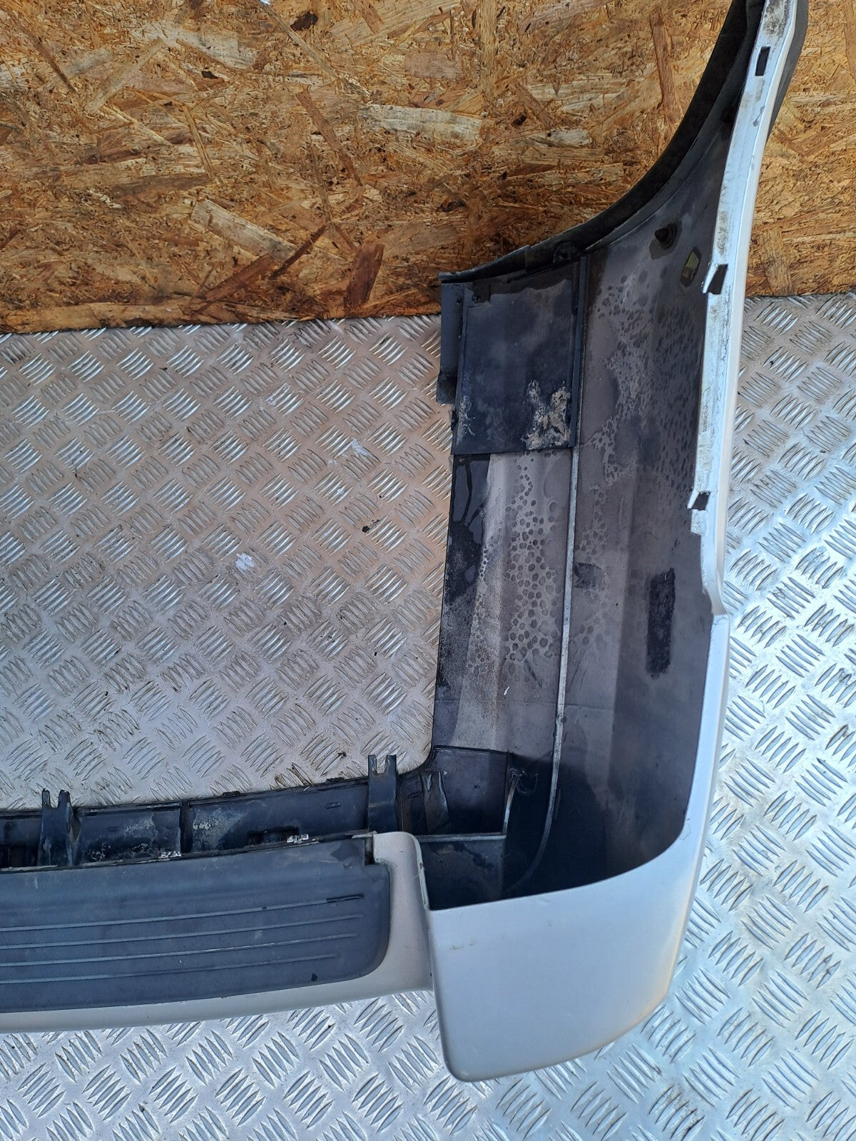 ✅2005 RANGE ROVER VOGUE L322 4.4P REAR BUMPER SILVER + WARRANTY  A274 - Image 5