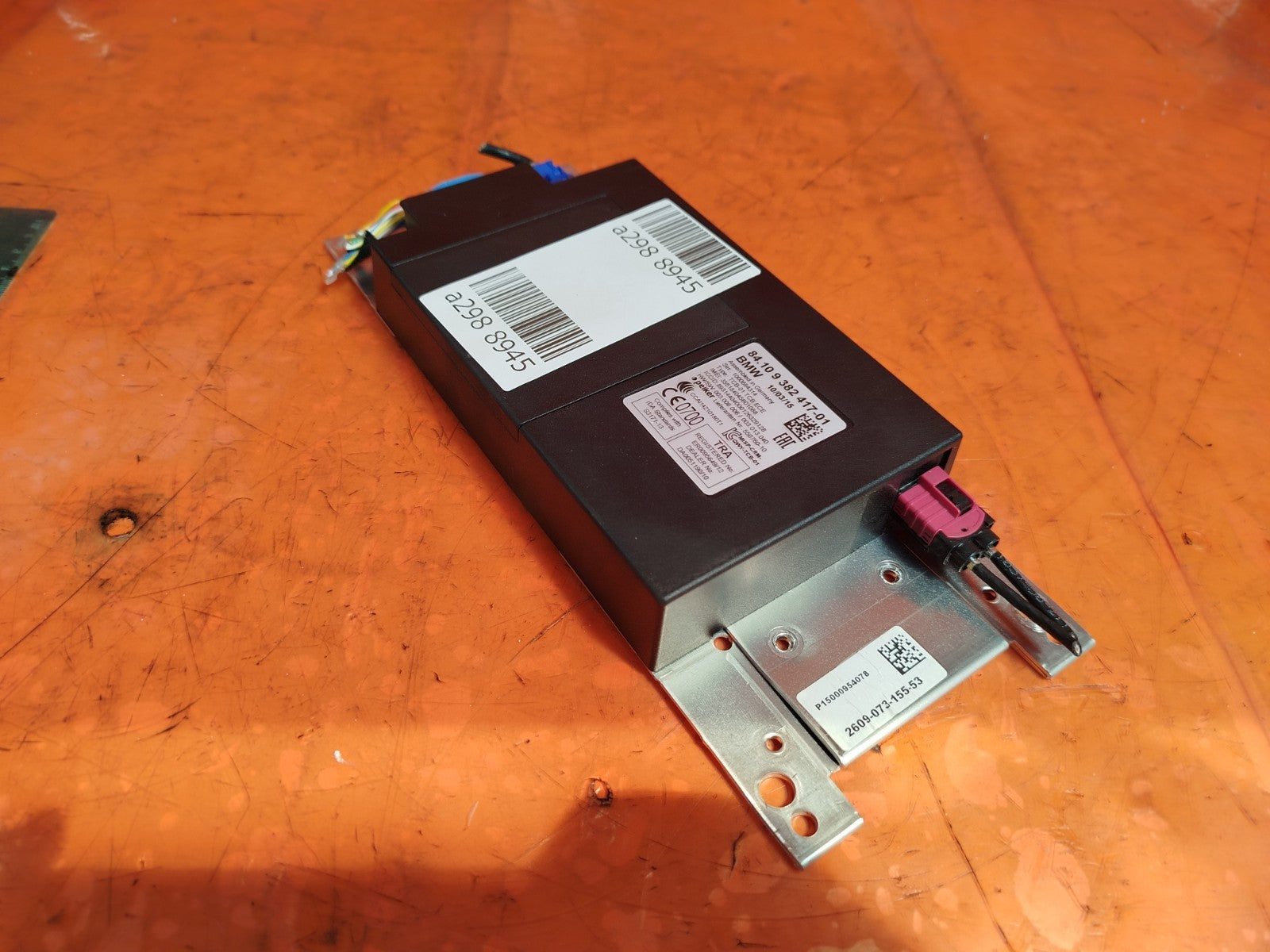 ✅2015 BMW 1 SERIES F21 TELEMATICS BLUETOOTH CONTROL MODULE 9382417 + WARRANTY - Image 9