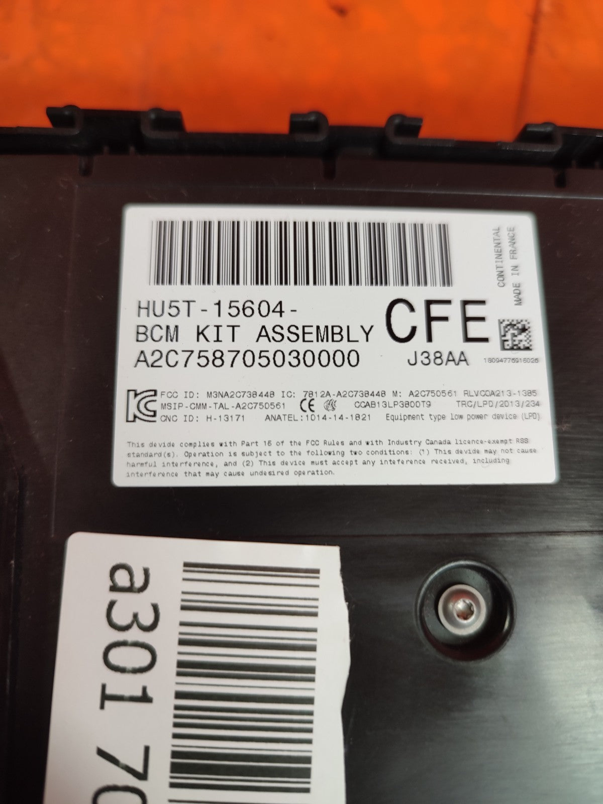 ✅FORD GALAXY ZETEC 2.0 DIESEL 2018 FUSE BOX HU5T15604CFE Warranty A301 - Image 10