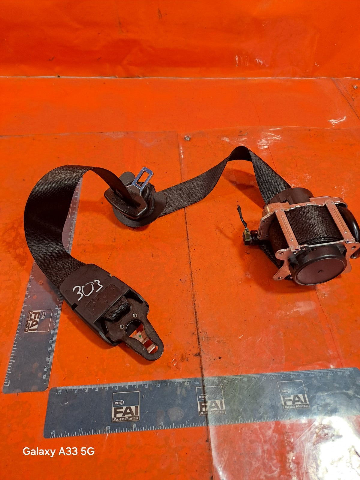 ✅BMW X1 F48 2.0 PETROL 2018 FRONT LEFT SEAT BELT 640481400A S1740171305 Warranty - Image 6