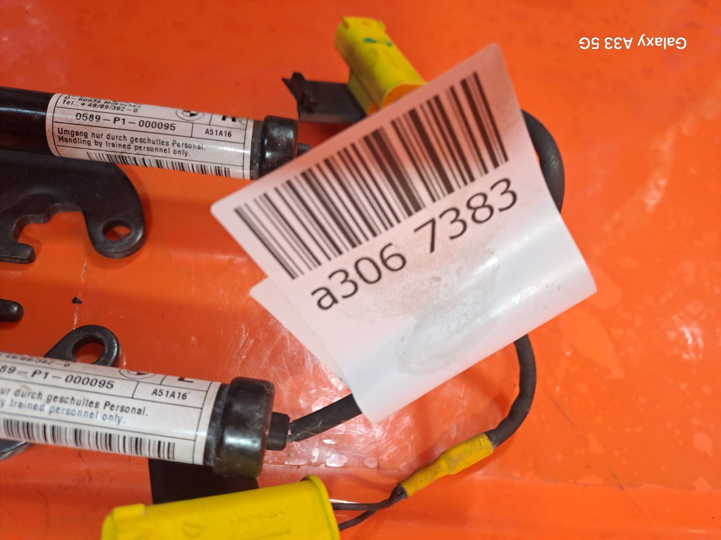 ✅BMW 218I SPORT F22 1.5 PETROL 2017 BONNET HOOD ACTUATORS PAIR 0589-P1-000095 - Image 7