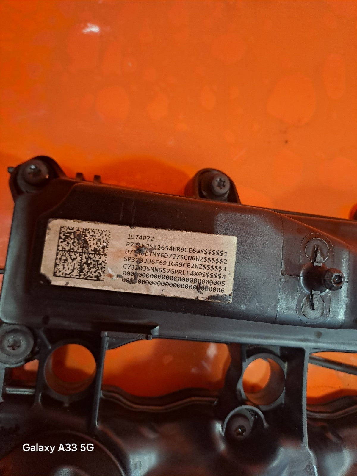 ✅2012 MERCEDES B CLASS W246 1.8D ROCKER VALVE COVER A6510104445 + WARRANTY A211 - Image 5