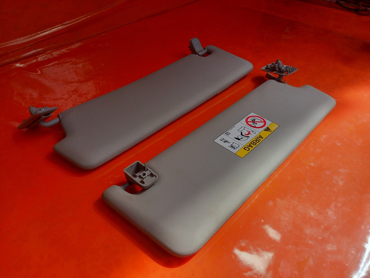 2024 Ford Transit Custom Sun Visor Pair Left Right DU5A-00014-CC Warranty A406 - Image 3