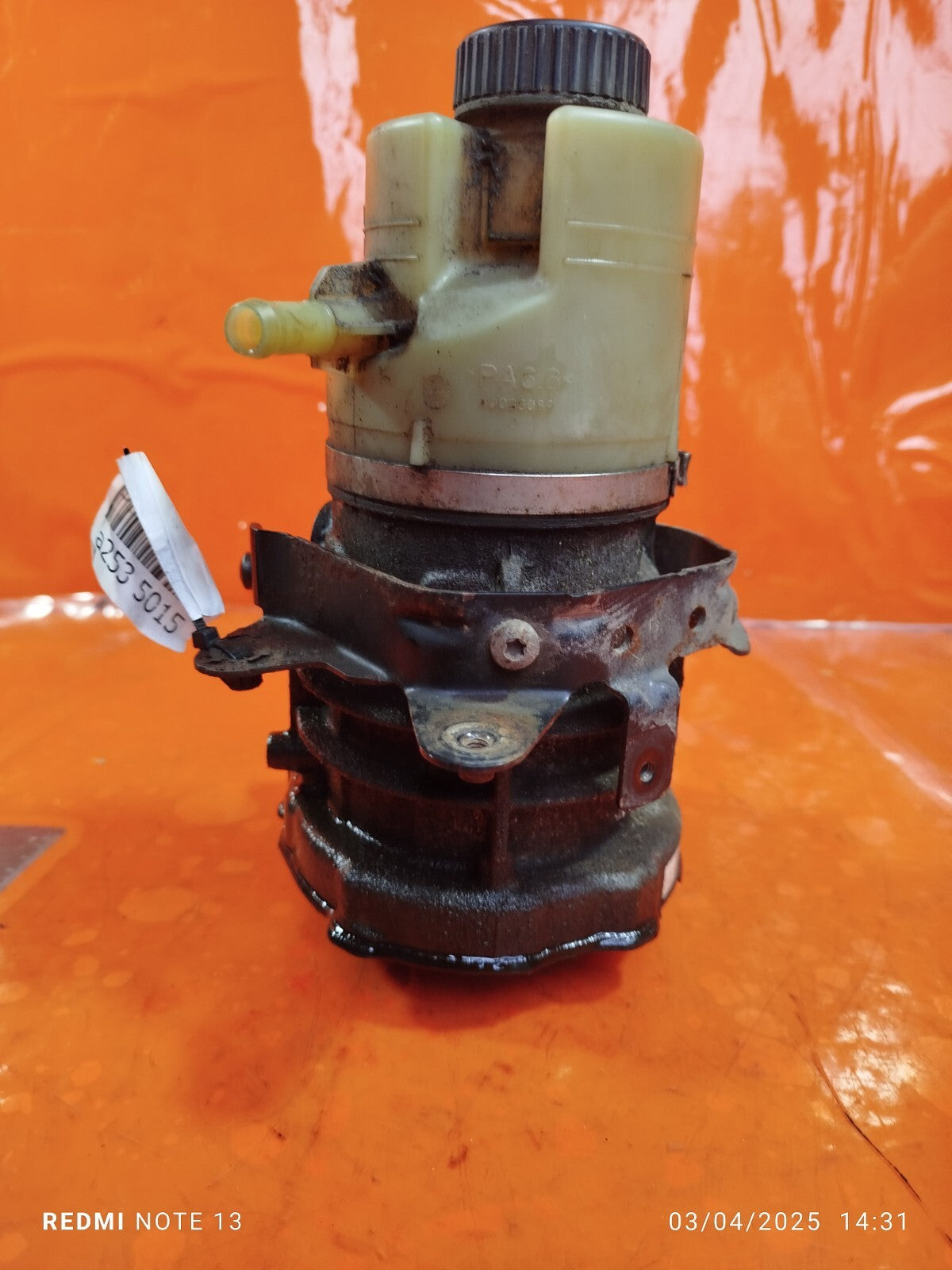 ✅FIAT TALENTO 1.6 DIESEL 2016 POWER STEERING PUMP 491100616R Warranty A253 - Image 4