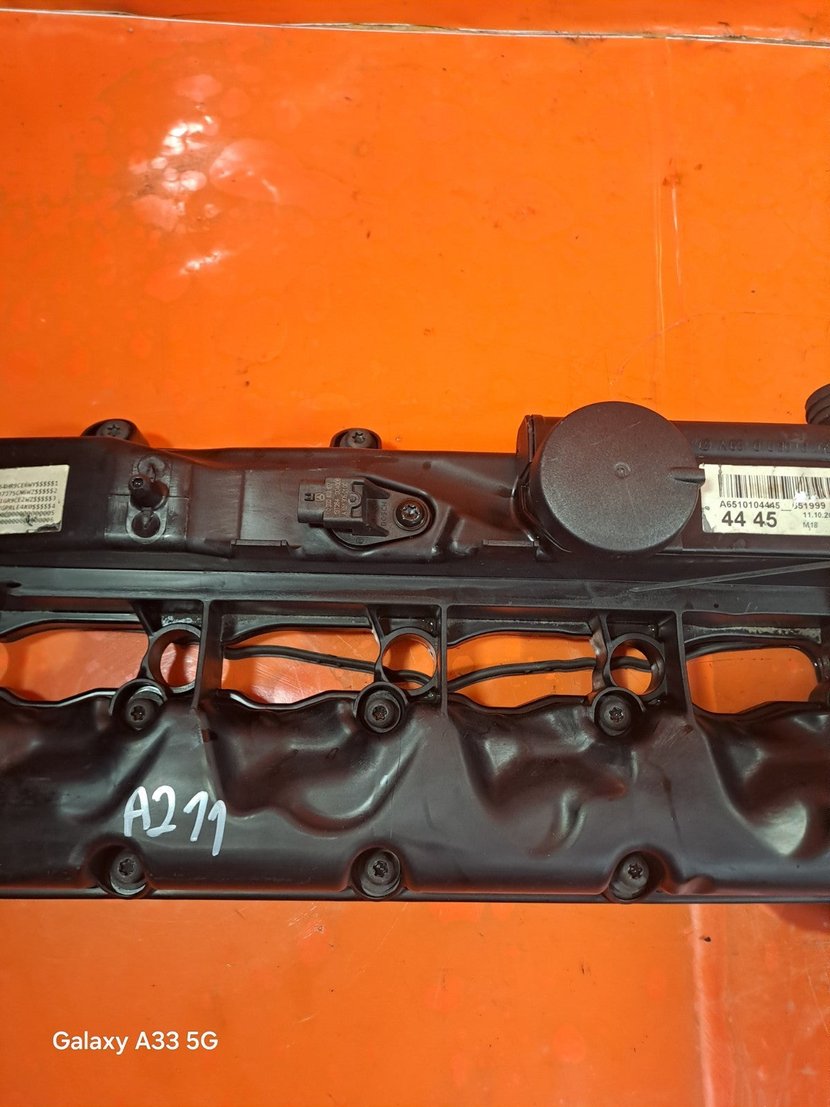 ✅2012 MERCEDES B CLASS W246 1.8D ROCKER VALVE COVER A6510104445 + WARRANTY A211 - Image 3