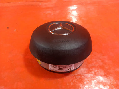 2019 Mercedes A Class W177 Steering Wheel Abag A0008604101 Warranty A382 - Image 2