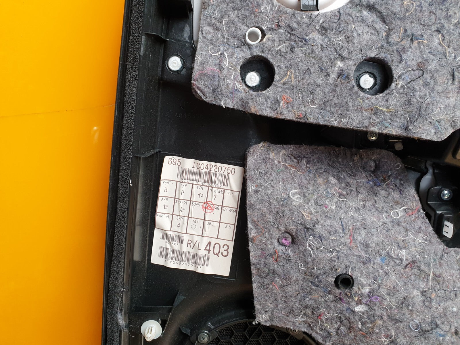 ✅2019 Lexus NX 300H Rear Left Passenger Side Door Card + Warranty A146 - Image 10