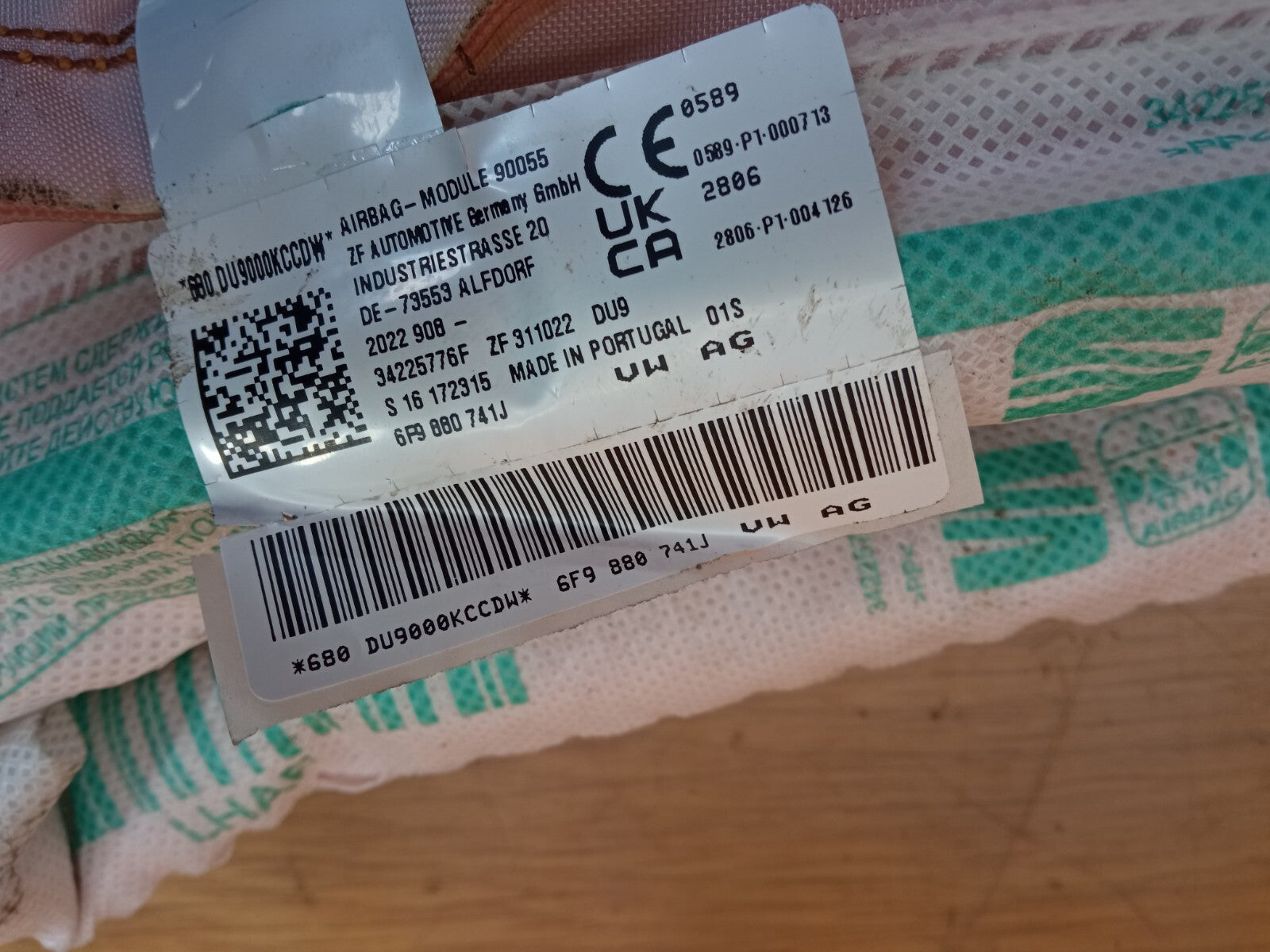 ✅Seat Arona FR 2023 Roof Curtain Abag Left Side 6F9880741J + Warranty A145 - Image 7