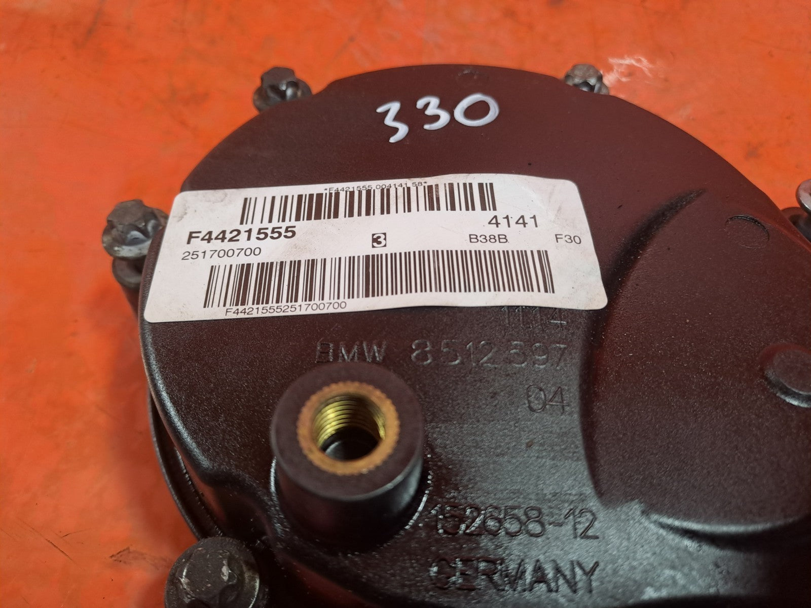 ✅2016 BMW 3 Series F30 Timing Chain Cover 8512597 + Warranty A330 - Image 7