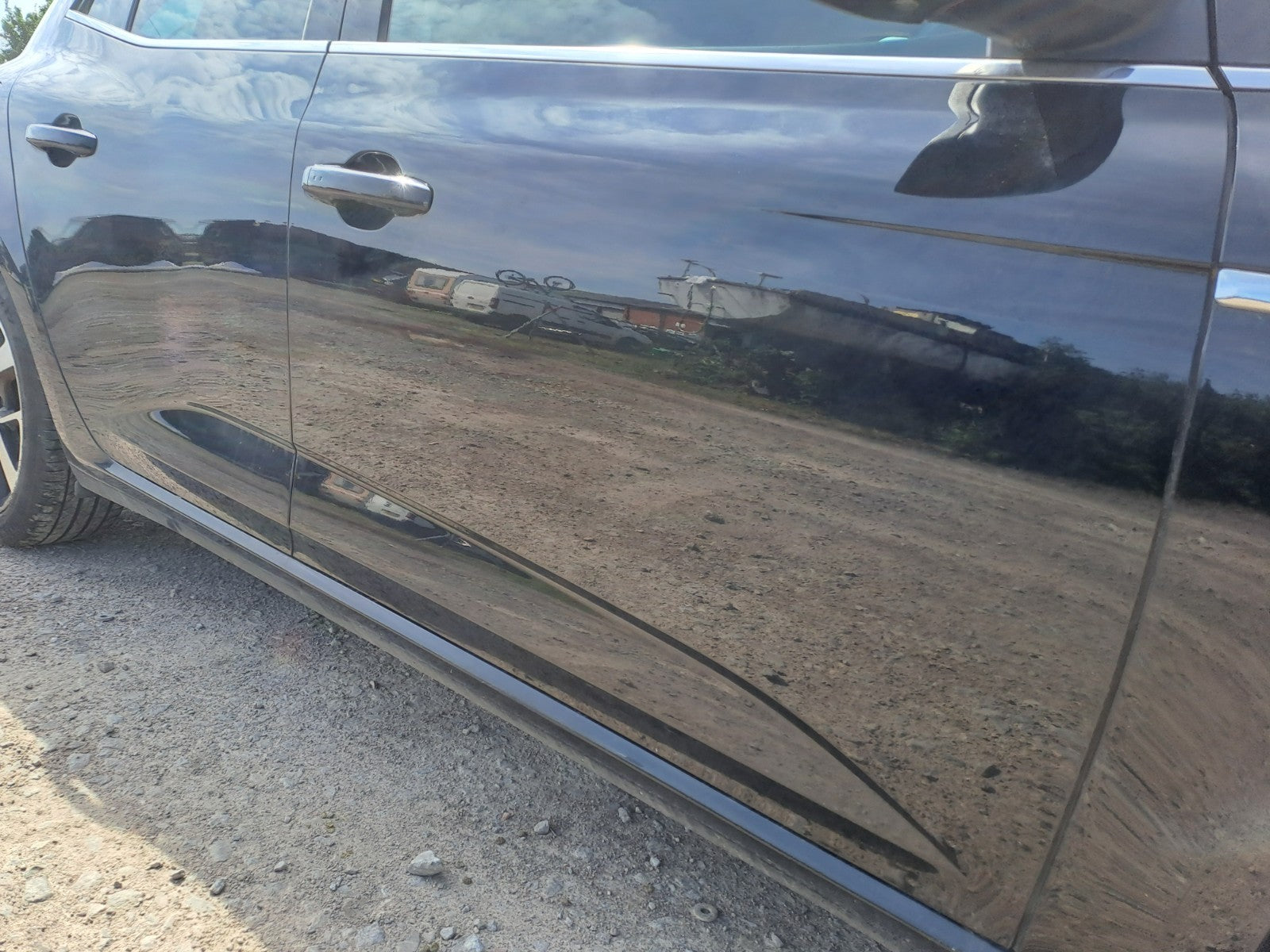 ✅2019 Renault Megane MK4 Iconic Front Right Bare Door w/o Mirror Black A387 - Image 6