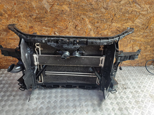 ✅2009 AUDI Q7 4L S LINE RAD RADIATOR PACK WITH SLAM PANEL 7L6121253B + WARRANTY - Image 1