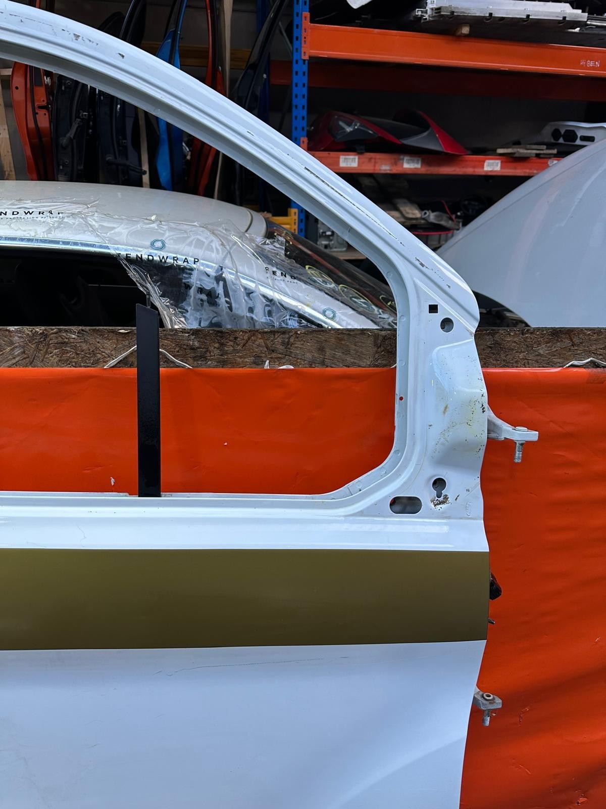✅2022 Ford Transit Custom 2.0D Front Right Door Frozen White + Warranty A353 - Image 3