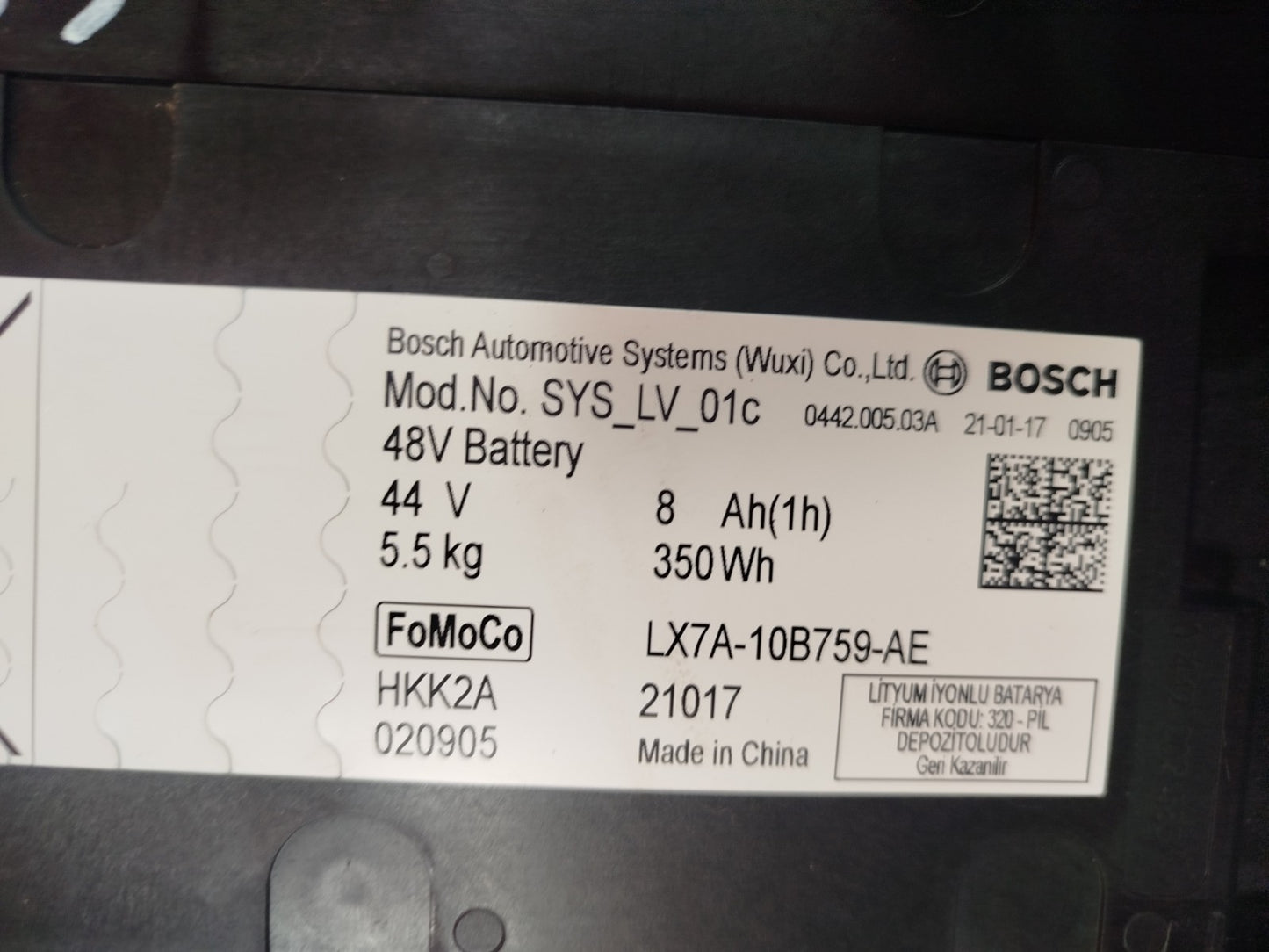 ✅FORD PUMA St-LINE X 1.0 PETROL 2021 HIGH VOLTAGE BATTERY LX7A10B759AE A335 - Image 12