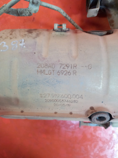2019 Renault Megane MK4 Catalytic Convertor 208A07291R Warranty A387 - Image 12